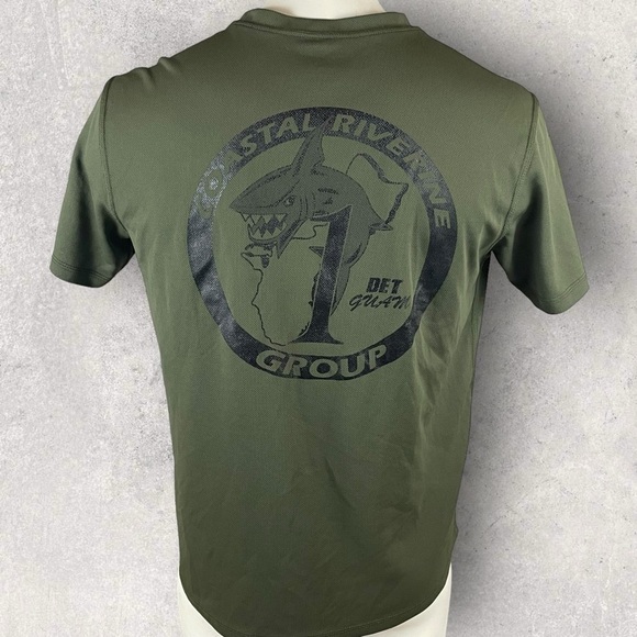 Condor Shirt Mens Large Green Military Short Sleeve Costal Riverine 1375 - Picture 2 of 9